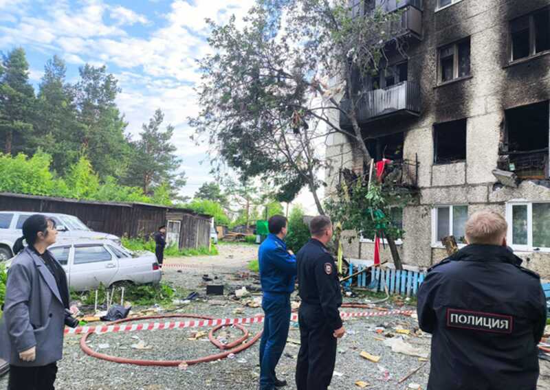 В Свердловской области при взрыве газа в пятиэтажке погибли два человека