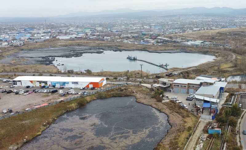 «Росатом» планирует убрать фенольное озеро из центра Улан-Удэ без контроля экологов