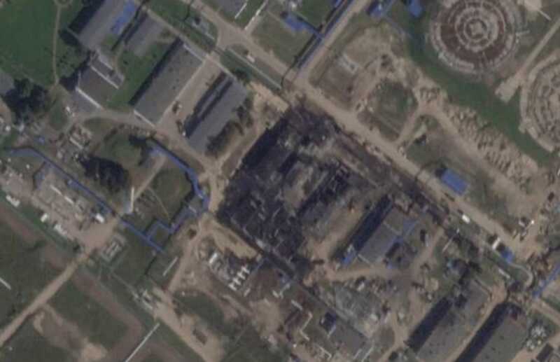 Опубликованы спутниковые изображения последствий удара дронов по станции «Унеча»