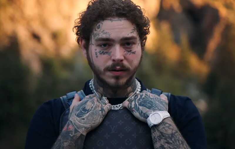 Американский рэпер Post Malone даст концерт на «Газпром-Арене»