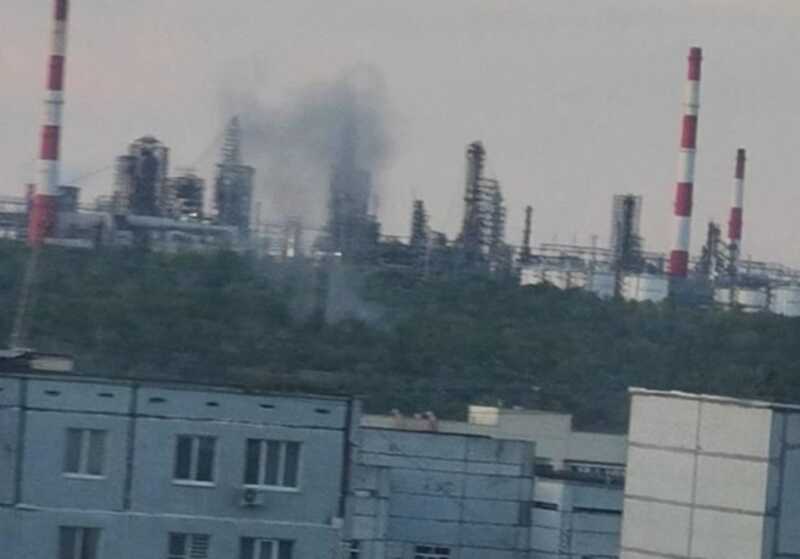 Промышленное предприятие в Сызрани оказалось под атакой БПЛА
