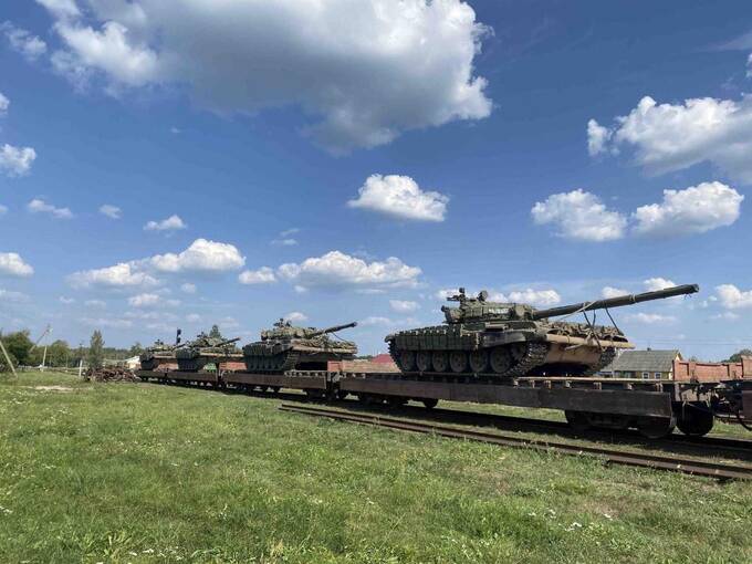 Белорусская военная техника движется к украинской границе