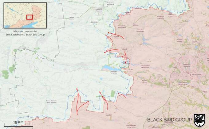 Россия захватывает села в Донецкой области, приближаясь к важному логистическому хабу ВСУ qzeiqxxiquxiuzkmp