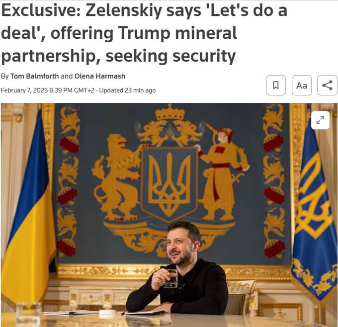 Зеленский рассказал о возможной модели партнерства с США по природным ресурсам Украины qdriqteiqxiqzxkmp