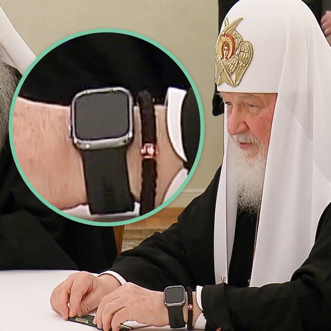 Патриарх Кирилл стал носить умные часы Apple Watch, которые раньше порицал qqeiqxzidduiqzxkmp